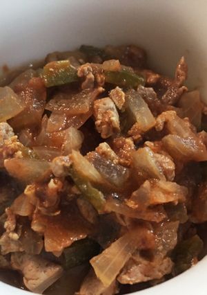 離乳食 後期前半 〜鶏レバーのトマト煮〜-レシピのメイン写真