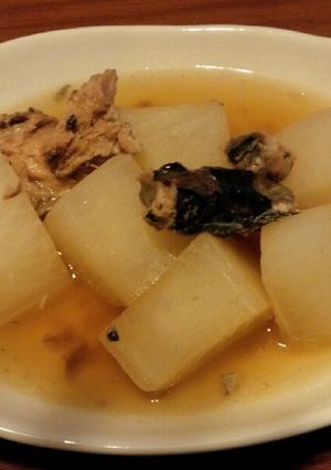 大根と鯖水煮缶の簡単煮物-レシピのメイン写真