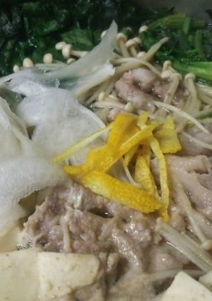しゃきしゃきリボン大根の常夜鍋-レシピのメイン写真