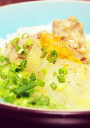 圧力鍋で♬和風クリームシチュー-レシピのメイン写真