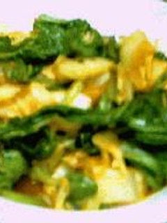 青菜とキムチの炒め物-レシピのメイン写真
