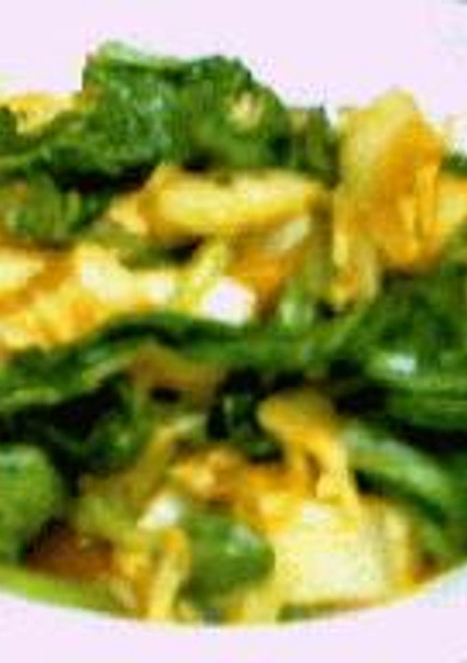 青菜とキムチの炒め物-レシピのメイン写真