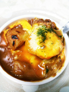 焼きカレー風♪ココットカマン-レシピのメイン写真