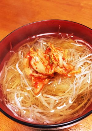 ヘルシー♬お腹に優しい♪温か大根ソーメン-レシピのメイン写真