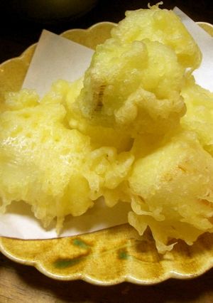 甘～くてとろ～り、下仁田ネギの天ぷら-レシピのメイン写真