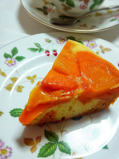 簡単☆女子会にHCMde柿ケーキ♪-レシピのメイン写真