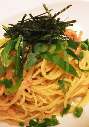 【男の一人飯】失敗知らず激うま明太パスタ-レシピのメイン写真