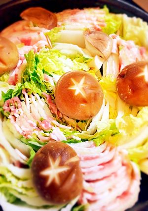 豚バラ白菜のミルフィーユ小栗旬鍋！-レシピのメイン写真