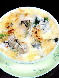 牡蠣とほうれん草のグラタン-レシピのメイン写真
