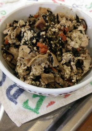 簡単♪豆腐とひじきの煮物-レシピのメイン写真