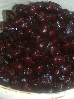 圧力鍋で小豆を!粒ゴロゴロあんこに☆-レシピのメイン写真