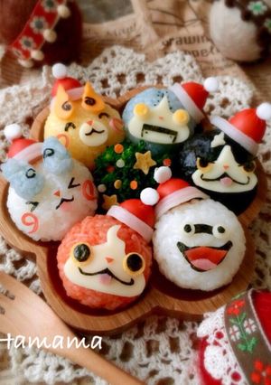 まんまる妖怪ウォッチおにぎり♪キャラ弁-レシピのメイン写真