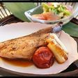 ぶりの梅風味照り焼き
