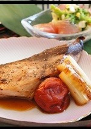 ぶりの梅風味照り焼き-レシピのメイン写真