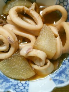 簡単♪ 大根 イカの煮物 イカ大根!-レシピのメイン写真