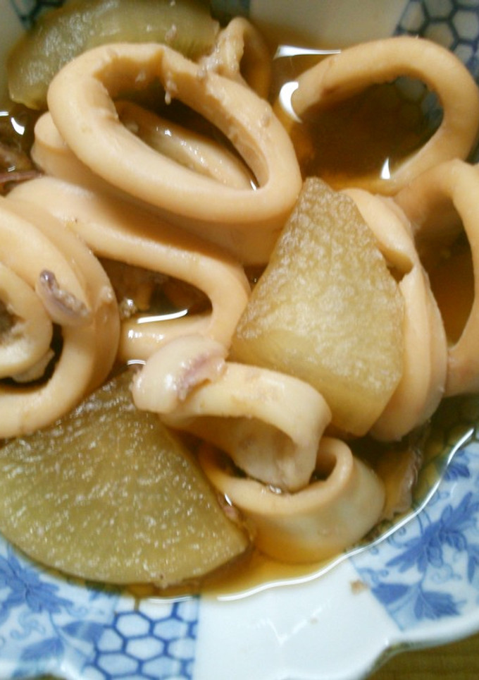 簡単♪ 大根 イカの煮物 イカ大根！-レシピのメイン写真