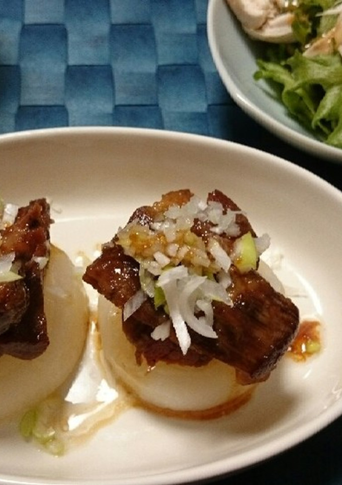 中華風ふろふき大根の煮豚のせ-レシピのメイン写真