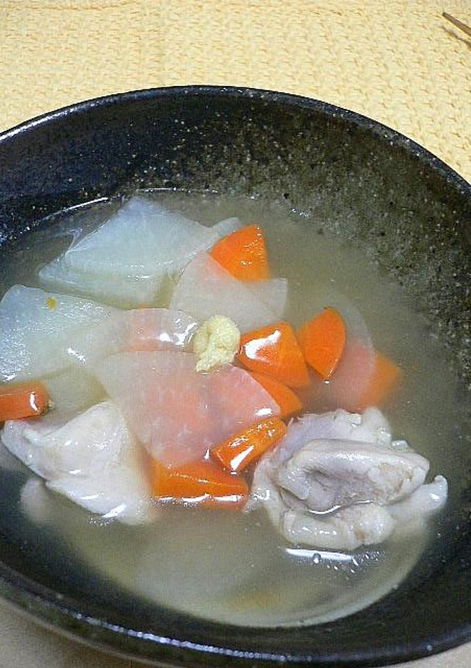 根菜と鶏肉のとろとろスープ煮-レシピのメイン写真