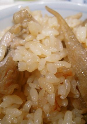 ＊鶏肉とごぼうの炊き込みご飯＊-レシピのメイン写真