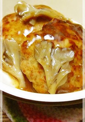 大豆入り＊和風煮込みハンバーグ-レシピのメイン写真