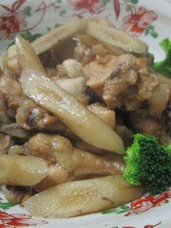 鶏肉とごぼうのさっぱり煮-レシピのメイン写真