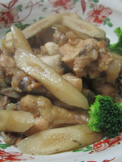 鶏肉とごぼうのさっぱり煮-レシピのメイン写真