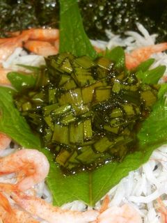 えぼし風のしらす丼◆お茶漬け,夜食にも-レシピのメイン写真