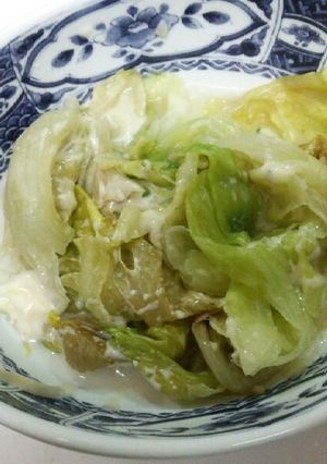 レタスの温サラダ-レシピのメイン写真