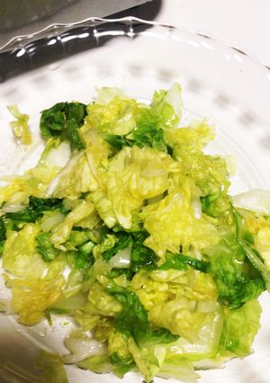簡単！白菜のごま油サラダ-レシピのメイン写真