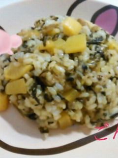高菜とたくあんのチャーハン-レシピのメイン写真