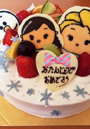 キャラチョコ＊アナ雪＊ツムツムVer.-レシピのメイン写真