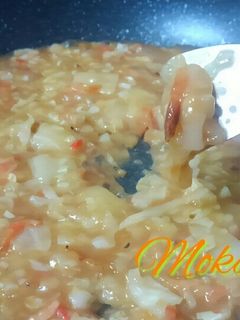 フライパンで1人もんじゃ焼き♪-レシピのメイン写真