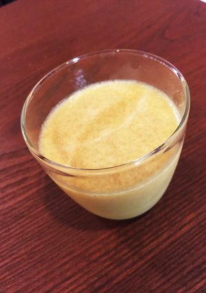 柿と牛乳だけで☆ 柿プリン-レシピのメイン写真