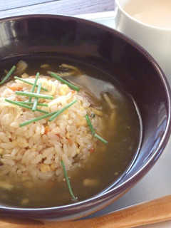 あったまる♪お茶と生姜のあんかけ五目炒飯-レシピのメイン写真