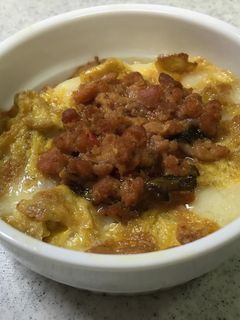 鶏そぼろとバジルココットカマン-レシピのメイン写真