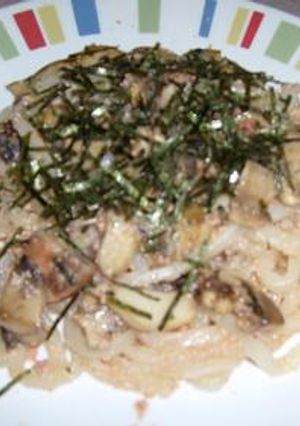 たらバタうどん-レシピのメイン写真