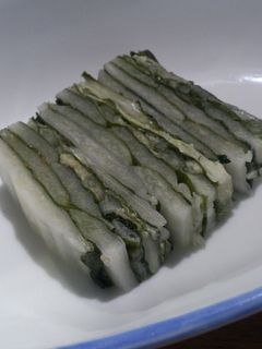 簡単!白菜と大葉の浅漬け-レシピのメイン写真