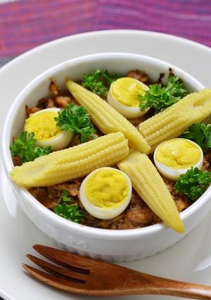 簡単!まぐろフレークdeココットカマン-レシピのメイン写真