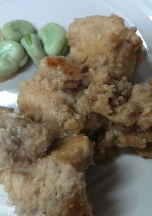 鳥だんご照り焼き※隠し味は食パン-レシピのメイン写真