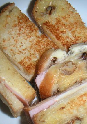 ハムチーズサンド-レシピのメイン写真
