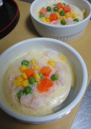 かにとミックスベジタブルのココットカマン-レシピのメイン写真