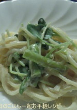 ミニアスパラの明太マヨパスタサラダ-レシピのメイン写真