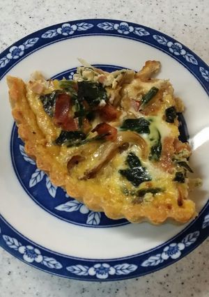 糖質制限 大豆粉で美味しいキッシュ♪-レシピのメイン写真