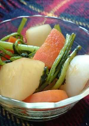 作業5分!簡単♡丸ごとかぶのさっぱり煮-レシピのメイン写真