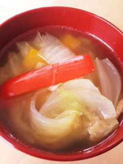 何気ないお昼にほっこり白菜スープ-レシピのメイン写真