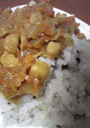 肉なし油なし！ひよこ豆カレー-レシピのメイン写真