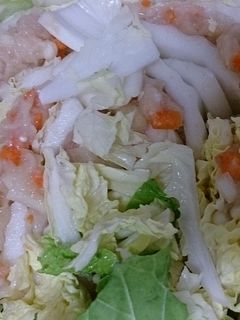 鳥ひき肉と白菜の重ね煮-レシピのメイン写真