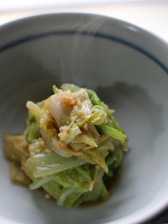 落花生たっぷり白菜おひたし-レシピのメイン写真