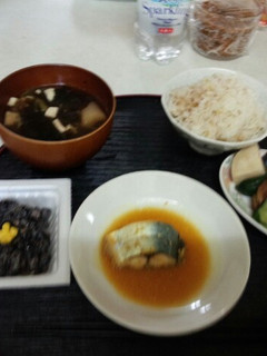 血管プラークダイエット食88(鯖味噌煮)-レシピのメイン写真