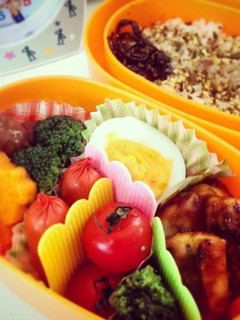お弁当に☆卵カップサラダ-レシピのメイン写真